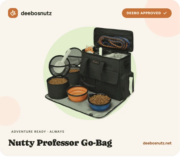 Nutty Professor Go-Bag — Deebo-approved product card