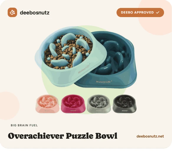 Overachiever Puzzle Bowl — Deebo-approved product card